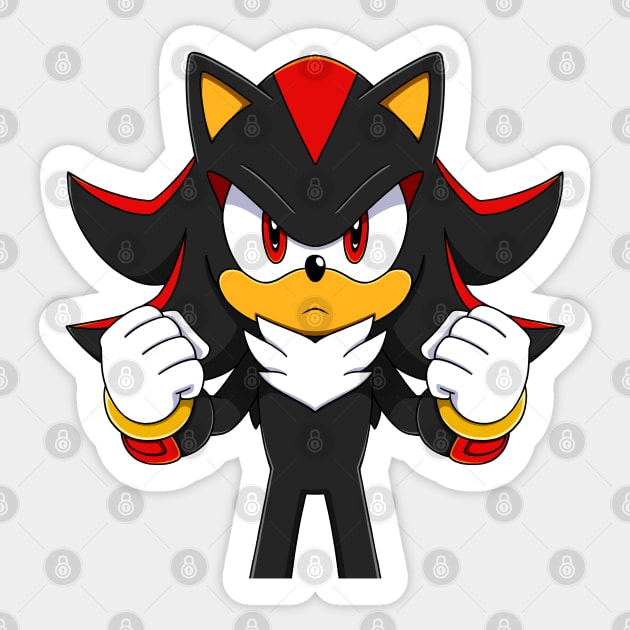 Shadow Sticker by Firestorm Fox
